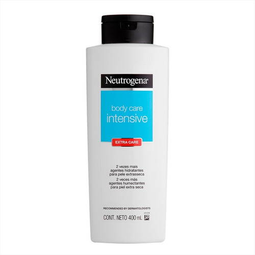 Neutrogena Body Intensive Extra Care X 400ml Crema Fragancia Limón Tipo de envase Pote