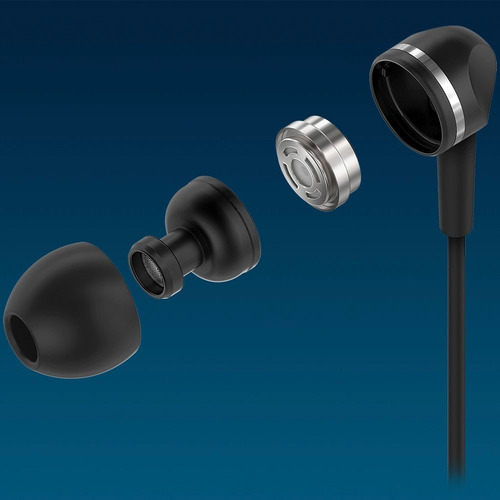 Auriculares Motorola Earbuds 105, con micrófono, color blanco
