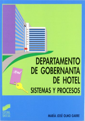 Libro Departamento De La Gobernanta De Hotel Sistemas Y Proc