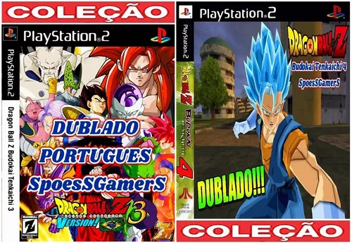 Dragon Ball Budokai Tenkaichi 4 Português Dublado Ps2 Patch