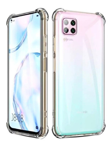 Carcasa Para Huawei P40 Lite Transparente Antigolpe