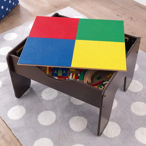 Mesa De Actividades Kidkraft 2 En 1 Con Tapa Reversible Con