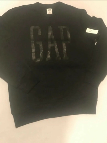 Sudadera , Gap Negra S Original 