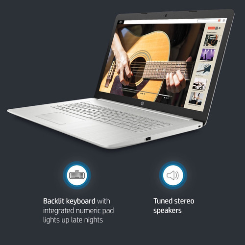 Hp 17.3 Fhd I5-1135g7 8gb Ram 512gb Ssd Win 11 17-by4061nr Color Natural Silver