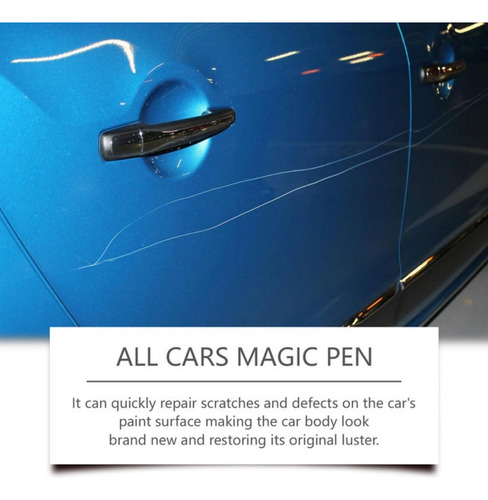 Magic Car Scratch Pen, Rapid Scratch Arcording Of Surface Br