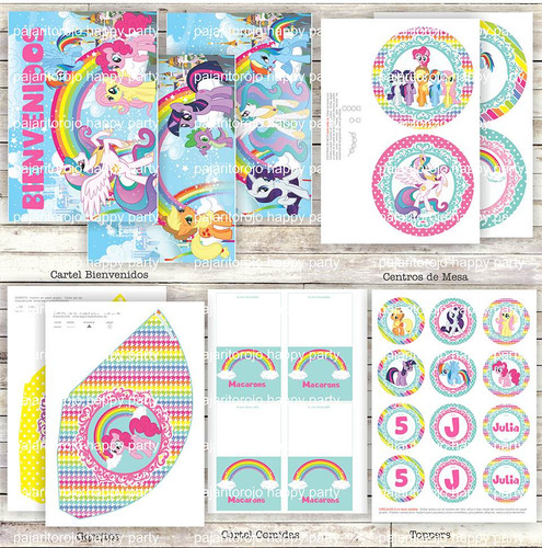 Kit Cumpleaños Pequeño Pony