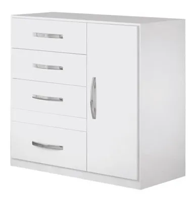 Quarto Completo Berço Roupeiro E Cômoda 3 Pçs Moval