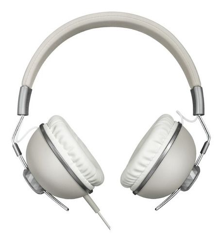 Audifonos Trust Retro Ivory Noma Over-ea Color Blanco