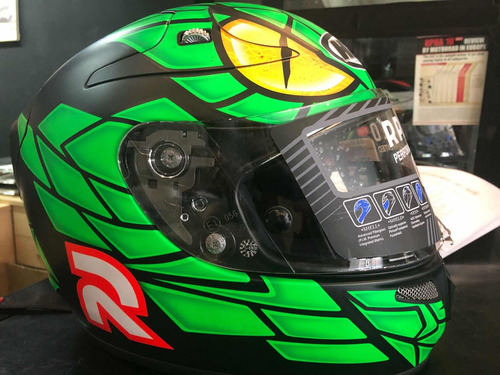 Casco Hjc Rpha 10 Plus Verde Mamba Lorenzo