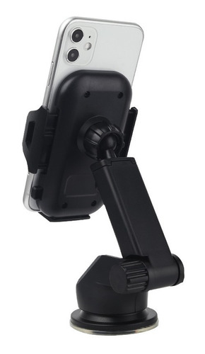 Imagen 3 de 8 de Soporte Celular Auto Ventosa Brazo Ajustable Calidad Premium