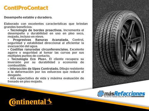 Llanta 235/50 R18 Continental Contiprocontact 97h