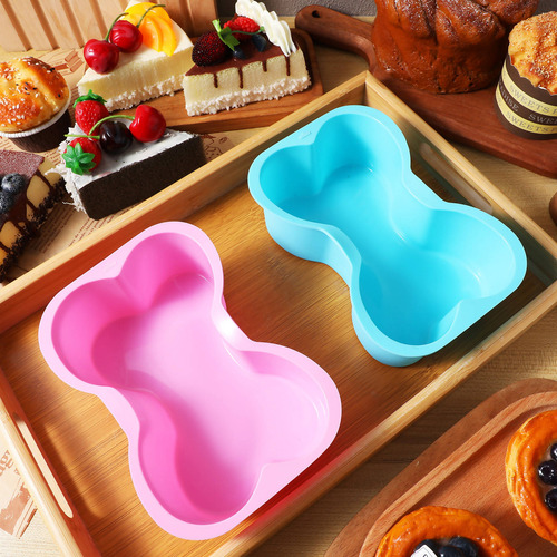 Molde Para Tartas De Cumpleaños Con Forma De Hueso De Perro,
