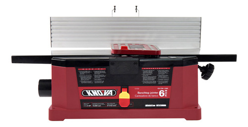 Cepilladora Canteadora Profesional de Banco De 6 Pulgadas Para Madera, Motor de 1100 W ,Mesa de 725 mm X 160 mm, 2 Cuchillas de acero , Velocidad: 1000 RPM Modelo KN CM-11MA KNOVA