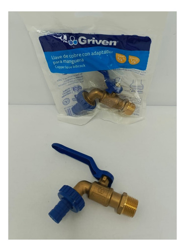 Llave Chorro De Palanca Cuerpo Bronce 1/2