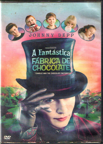 Dvd Filme - A Fantástica Fábrica De Chocolate