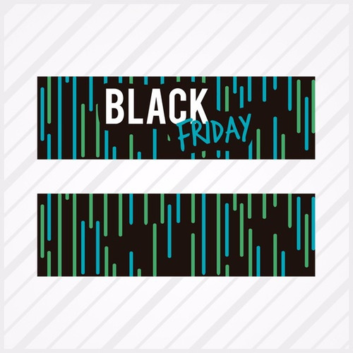 Adesivo Para Vitrine Black Friday Faixa + Aplicador Grátis