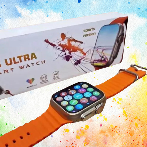 Relógio Smartwatch X8 Ultra Para Android E Ios Tela Hd Nfc