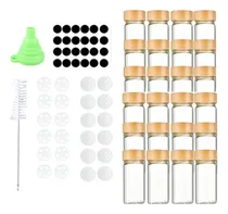 Comprar 25-3 Tarros De Especias De Vidrio Con Tapas, Botes De 24