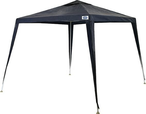 Tenda Gazebo Azul Ráfia Base 3x3 Metros Desmontável Mor