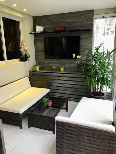 Imagem 8 de 14 de Apartamento 92 M Condomínio Parque Analia Franco Tatuapé