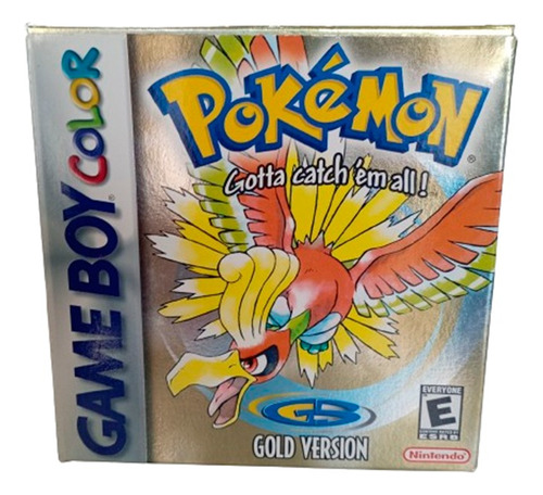 Pokemon Gold Para Gameboy Color Original Con Caja Y Manuales