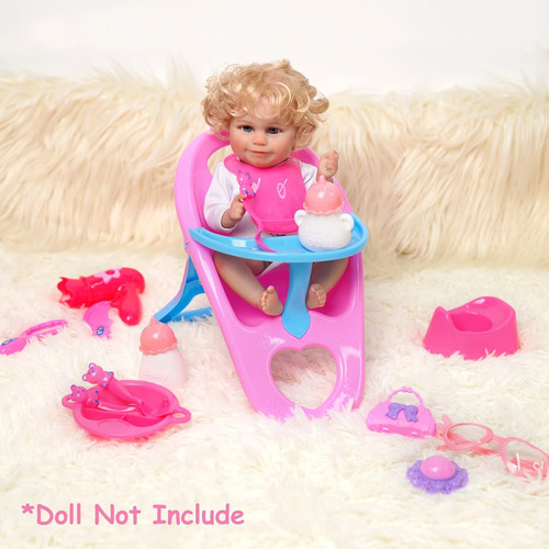 Babeside Juego De Accesorios Para Muñecas De Bebé, Juego De
