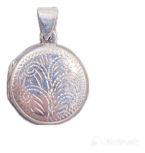 Cadena Con Relicario De Árbol Diamantado En Plata 925