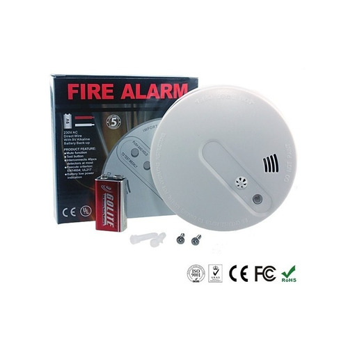 Sensor De Humo Y Calor Inalambrico Alarma Gsm