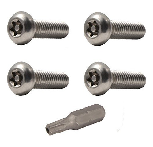 1 4 20 X Boton Cabeza Torx Maquina Seguridad Tornillo Rosca