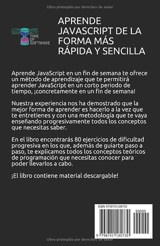Aprende Javascript En Un Fin De Semana (aprende En Un Fin De
