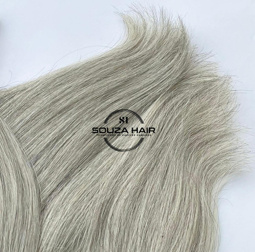 Cabelo Humano Vietnamita Loiro Mesclado 55cm - 25 Gramas Loiro
