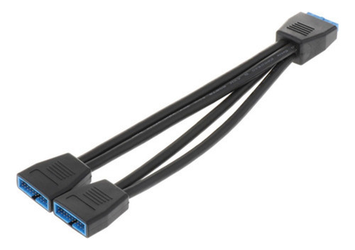 A Cabezal Usb De 19 Pines Usb3.0 Placa Base Divisor Usb Hub