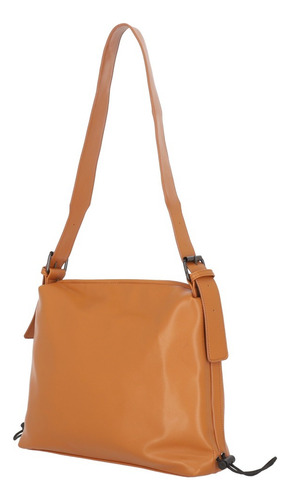 Bolso Mujer Tote Camel Jaretas 850-38 Marrón Claro Lisa Marrón Claro