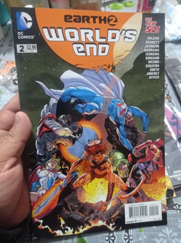 Cómic Dc En Inglés Earth 2 Worlds End No.2 The New 52  8