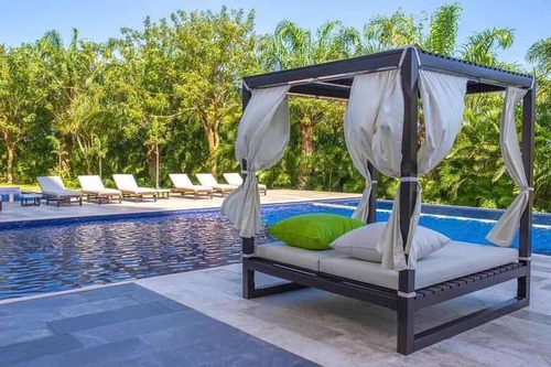Gazebo-pérgola Lounge Bed Zeromadera Waterproof