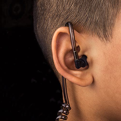Auricular Con Tubo Acústico Encubierto Con Micrófono Para