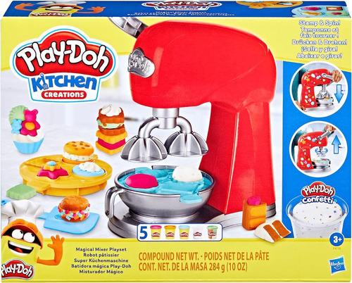 Play Doh Kitchen Creations Batidora Mágica Original Hasbro