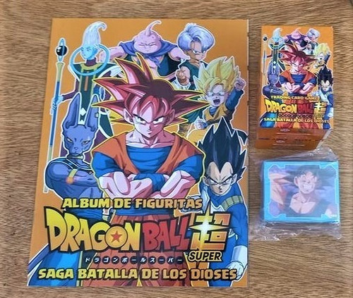 Álbum Dragon Ball Z Completo A Pegar + Cartas Goku