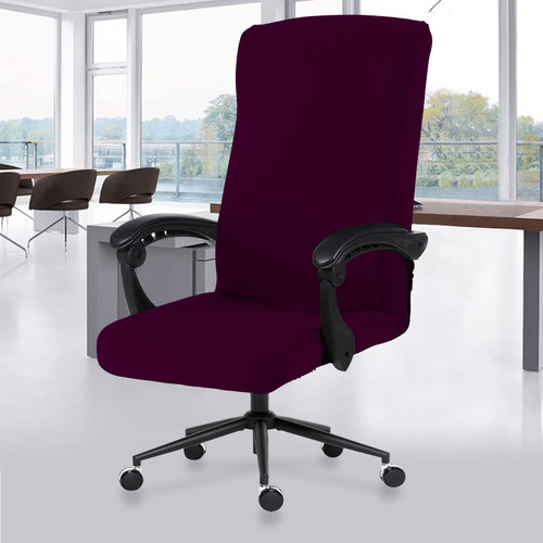 Funda Elástica Impermeable Para Silla De Oficina Negra
