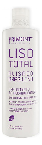 Primont Alisado Brasileño Liso Total X500ml