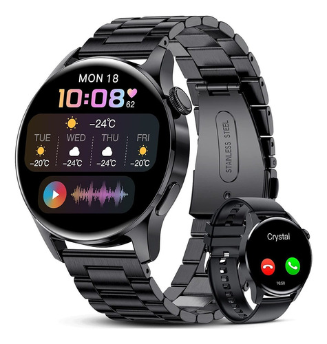 Relojes Inteligentes For Hombre, Llamadas Bluetooth, Rastre