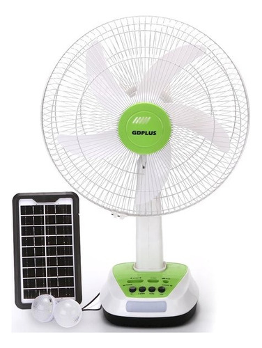 Ventilador Recargable Escritorio Cargador Celular Portátil  