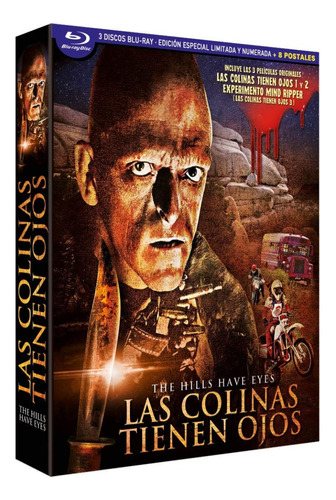 Las Colinas Tienen Ojos 3 Peliculas   [blu-ray]