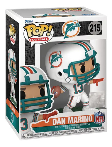 Funko Pop! Nfl Miami Dolphins - Dan Marino #215