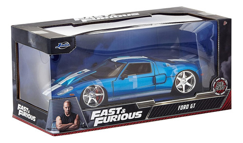 Ford Gt 2005  Rápidos Y Furiosos Escala 1/24 Diecast Jada