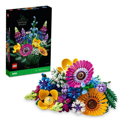 Lego Buquê Flores Silvestres (939 Peças)