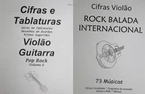 Comprar Cadernos Cifras Violão Rock Internacional E Pop Rock - 2 Volumes