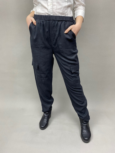 Pantalón Marca Alaniz Color Negro (l)