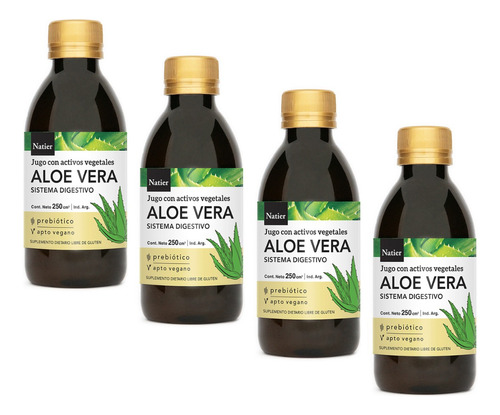 Aloe Vera Bebible Formula Digestivo Natier X250 Cm3 X4 Un