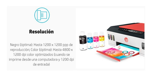 Imagen 8 de 9 de Impresora Multifuncional Tinta Continua Hp Wifi Alto Rendimi
